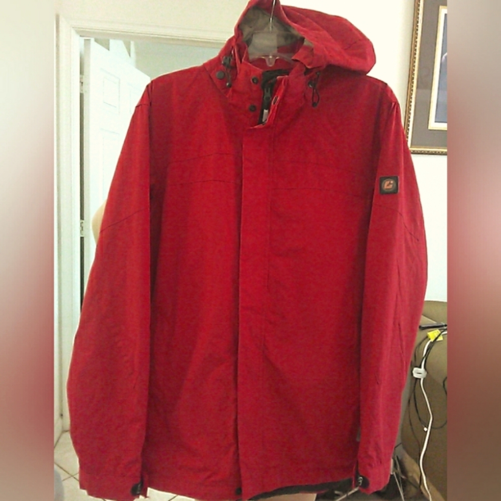 German Killtec Level 2 Red Hoodjacket Weather-Res… - image 1